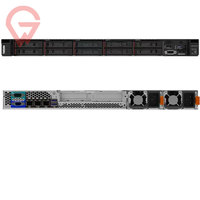 Serveur en rack ThinkSystem SR250 V3 Intel DDR5 128 Go 5600 MHz 6300 processeurs SAS SATA SSD PCIe RAID Alimentation 800 W pour