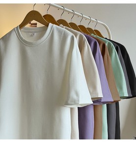 Camiseta de Algodón de Alta Calidad con Logotipo Personalizado, Cómoda, Estilo Urbano, Lisa para Impresión - Product Image 1