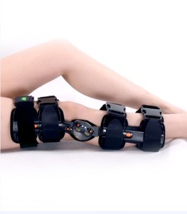 Angle Réglable Genouillère ROM Post Op Articulé Vif Orthopédique Orthèse de Soutien Au Genou Pour Adultes - Product Image 1