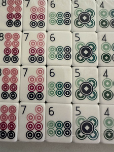 Acceptable Customized Acrylic Mahjong Tiles for Rapid Mass Production of 160 Pieces of American Mahjong Tiles - Product Image 5