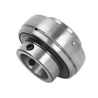 Rodamiento de inserción de acero cromado UC307 de baja vibración para equipos de procesamiento agrícola y construcción