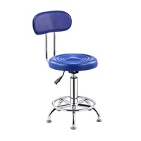 Chaise de tabouret de docteur de soutien dorsal de bonne qualité Roues mobiles en option Clinique hospitalière