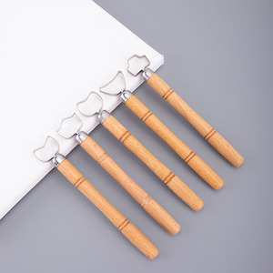 Bview Art – Lot de 5 outils de sculpture et d'extrusion pour argile, outils de fabrication de poignées de tasses, coupe-argile avec manche en bois - Product Image 5