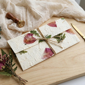Sobres <span class=keywords><strong>de</strong></span> Papel Vegetal Hechos a Mano, <span class=keywords><strong>de</strong></span> Lujo, para Invitaciones <span class=keywords><strong>de</strong></span> <span class=keywords><strong>Boda</strong></span>, Almacenamiento y Envoltura <span class=keywords><strong>de</strong></span> Regalos - Product Image 3
