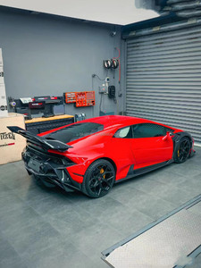ชุดแต่งคาร์บอนไฟเบอร์แบบติดตั้งเอง รุ่น LP580 LP610 สไตล์ DW ชุดแต่งกันชนหน้า/หลังแบบอัพเกรด ชุดแต่งไวด์บอดี้ - Product Image 5