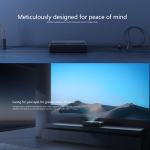 โปรเจคเตอร์เลเซอร์ <span class=keywords><strong>Mijia</strong></span> <span class=keywords><strong>1S</strong></span> <span class=keywords><strong>4K</strong></span> UHD DLP ระยะฉายสั้น สำหรับโปรเจคเตอร์ Xiao Mi - Product Image 2