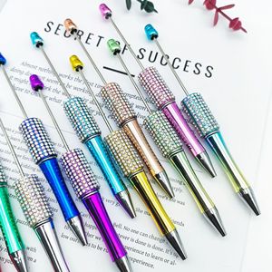 ปากกาลูกลื่นลูกปัดตกแต่งทรงกลมลูกปัดหลากสีแบบทำมือดีไซน์ใหม่ - Product Image 3