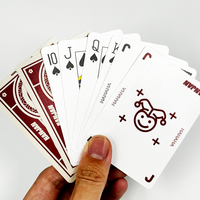 Boîte de protection pour cartes à jouer personnalisées, cartes à jouer de poker professionnelles avec double boîte