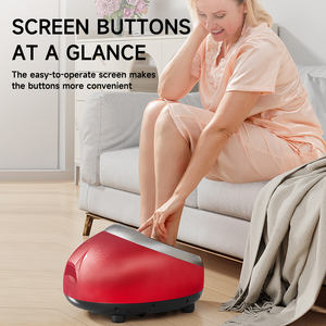 Masajeador de pies eléctrico OEM <span class=keywords><strong>ODM</strong></span> con rodillo de circulación sanguínea y características de amasado Shiatsu - Product Image 2