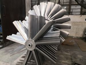 Aspas impulsores de ventilador de aluminio para ventiladores axiales como piezas de ventilador - Product Image 2