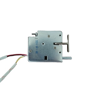 ราคาโรงงาน ล็อคประตูแม่เหล็กไฟฟ้า 12V ดีไซน์ใหม่ 12.5*80*80 มม. โครงสร้างโลหะประกอบสำเร็จสำหรับตู้ล็อกเกอร์ S150 สีดำ - Product Image 6