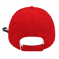 Casquette à 5 panneaux non structurée en nylon à visière plate avec sangle de mentonnière unisexe pour enfants, chapeau de golf et de baseball personnalisé avec logo pour le sport et les activités de plein air