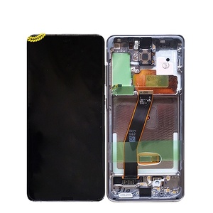 Téléphone portable LCD pour <span class=keywords><strong>Samsung</strong></span> <span class=keywords><strong>Galaxy</strong></span> <span class=keywords><strong>S20</strong></span> <span class=keywords><strong>S20</strong></span> + <span class=keywords><strong>S20</strong></span> <span class=keywords><strong>FE</strong></span> <span class=keywords><strong>S20</strong></span> <span class=keywords><strong>FE</strong></span> 5G <span class=keywords><strong>S20</strong></span> <span class=keywords><strong>Ultra</strong></span> <span class=keywords><strong>S20</strong></span> <span class=keywords><strong>Ultra</strong></span> 5G écran tactile avec cadre - Product Image 1