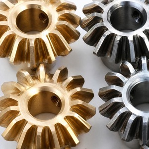 Engranaje Cónico de Bisel 1:1, Módulo 0.4/0.5/0.8/1, Engranaje de Transmisión de 90 Grados, Latón 45 #   Acero Inoxidable 304 para Trabajos de Bricolaje - Product Image 3