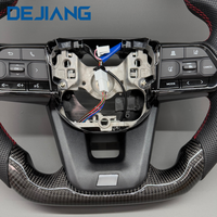 Volant en cuir en fibre de carbone personnalisé pour Toyota Corolla Land Cruiser GR Prado LC200 LC300 120150 200 Hilux personnalisé
