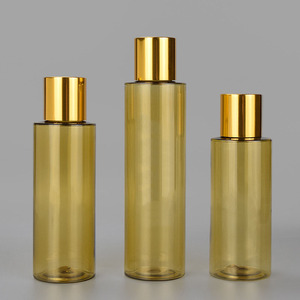 Bouteilles de Toner en Plastique PET 100ml 120ml 150ml avec Bouchon Disque Doré pour Gel Douche, Cosmétiques, Lotion, Nettoyant Corps, Bouchon à Vis pour Shampoing - Product Image 5