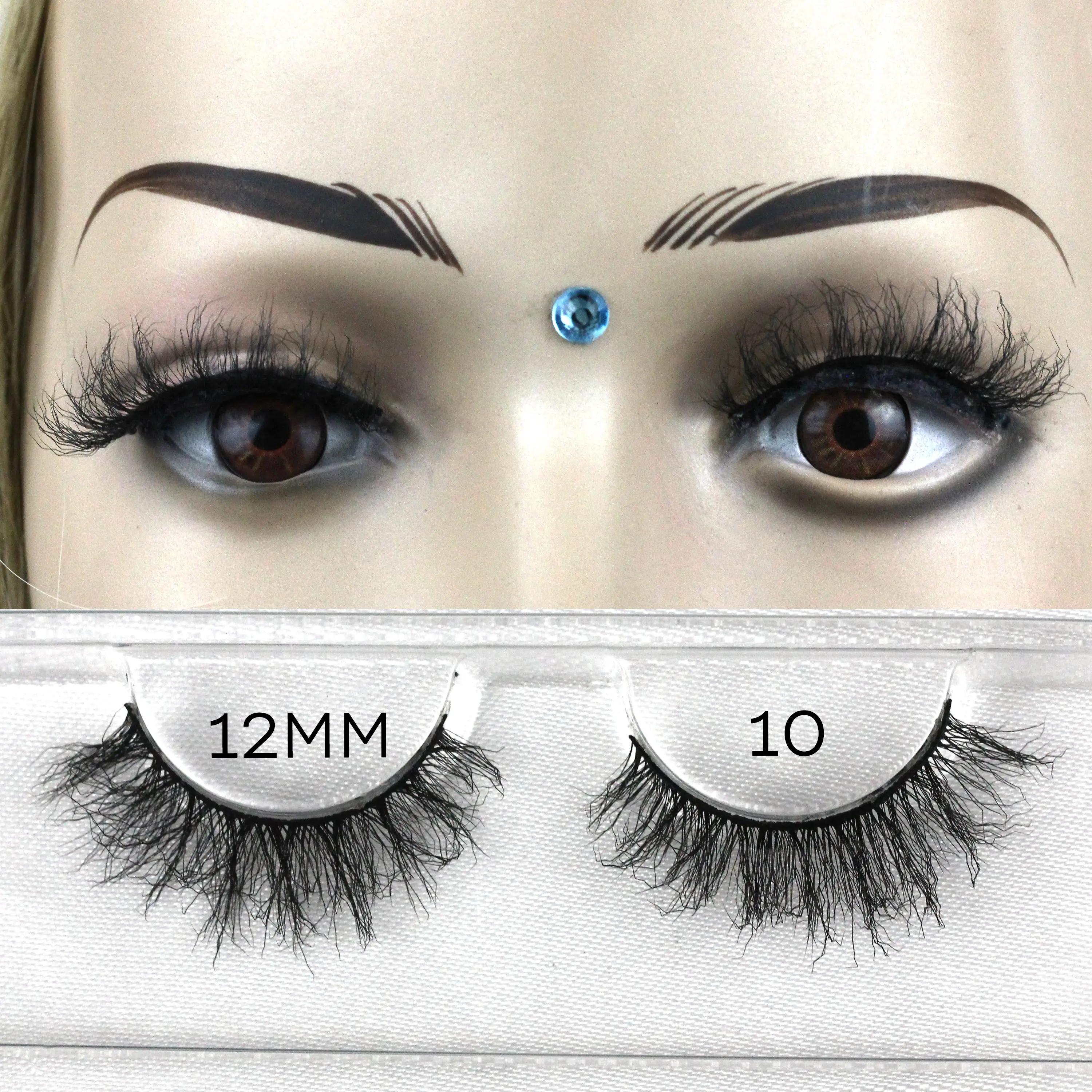 10 2024Oem Natural wipsy Strip Lashes Super Soft 3D Faux Mink Strip Eyelashes Faux Mink Lasheswholesale Vendor