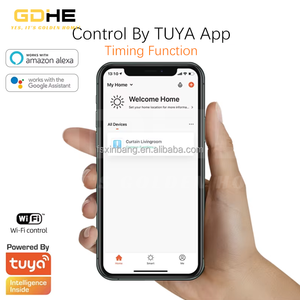 Moteur de rideau <span class=keywords><strong>Dooya</strong></span> T12 à couple nominal 1.2NM Moteur de rideau WIFI Zigbee Tuya Produit intelligent Système de rail de rideau électrique - Product Image 4
