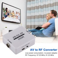 Convertidor de TV compatible con RF67.25Mhz6, 1,25 Mhz, AV a RF, modulador