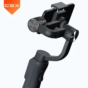 S5B LP F6 Gimbal penstabil kamera Video, Gimbal Stabilizer 3 sumbu untuk kamera Video genggam Iphone 3 sumbu