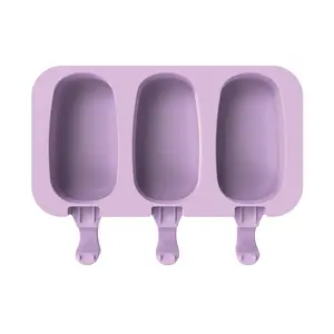 Easy-release BPA Free Silicone Ice Pop Resin Molds Popsicle