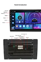 Autoradio Android 4+64G 7 pouces Toyota GPS Wifi Navigation Autoradio Multimédia Vidéo Écran tactile Lecteur DVD pour voiture