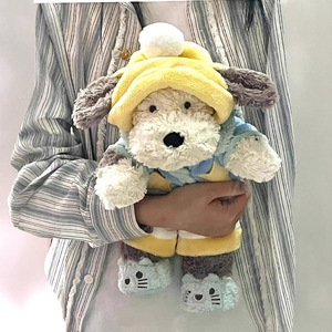 Juguete de Peluche Creativo de Perro de Plástico Tangbli, el Más Vendido, Relleno de Algodón PP, 31cm-50cm, Almohada de Peluche Estilo Curativo, Perro Pastor - Product Image 3