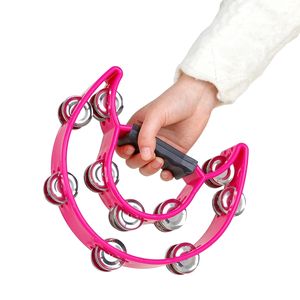 Campana de mano de plástico de doble capa con diseño floral Orff para crear ambiente y tocar música - Product Image 4