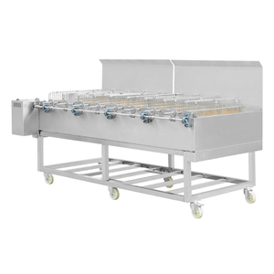 เครื่องย่างบาร์บีคิวแบบไร้ควันเตาถ่านย่างบาร์บีคิวแบบหมุนอัตโนมัติใช้ในครัวกลางแจ้งสำหรับการตั้งแคมป์ในงานแต่งงาน - Product Image 3