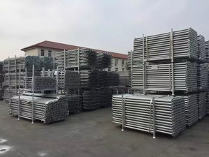 Khung cửa mạ kẽm sơn cửa đi bộ qua Thang giàn giáo để xây dựng và xây dựng giàn giáo thép - Product Image 4