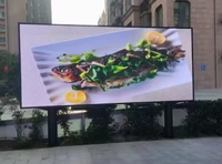 Écran géant LED incurvé à angle droit pour publicité extérieure, personnalisable en différentes tailles, P6-192*192