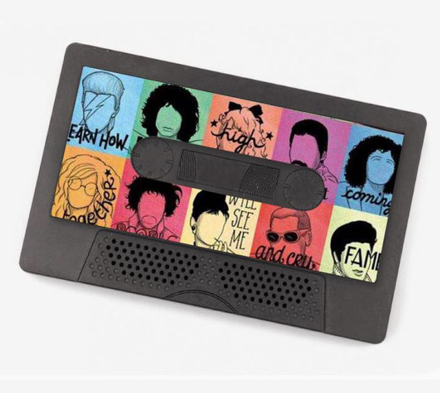 Retro Cassette Tape Wireless for 5.0 Speaker Mini Pocket Computer Mobile Phone  Waterproof Memory