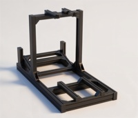 Châssis de Cockpit de Jeu PC en Aluminium pour Simulateurs de Course Automobile et de Camion Logitech G25 G27 G29 G920, Siège de Simracing avec Logo Personnalisé