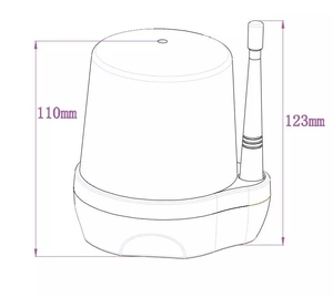 Đèn báo động nhấp nháy hệ thống an ninh nhà cửa cửa cổng chuyển động đèn <span class=keywords><strong>flash</strong></span> 12V 24V DC 230V AC đèn cảnh báo đèn strobe LED - Product Image 3