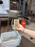 Garten-Gas-Wasserspiel mit geringer Rauchentwicklung, Edelstahl-Wasserschale für Schwimmbad-Feuerstelle mit Wasser