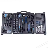 Ensemble d'outils mécaniques en acier au carbone, 160 pièces, kit de réparation pour la maison
