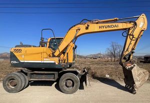 Hyundai Robex 150W-9 R150W-9 pelle sur pneus hydraulique d'occasion avec moteur diesel à noyau à vendre 150w 210w - Product Image 4