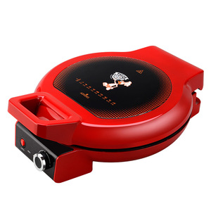 Aining Electric Griddle 35Cm Double-Sided Heating Adjustable Temperature Household Multifunctional Red - Product Image 4