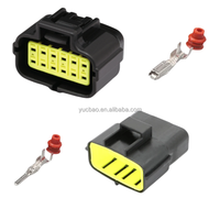 Connecteur Électrique Étanche pour Voiture 1 2 3 4 6 8 10 12 16 Broches, Fiche Auto Scellée pour Harnais de Camion avec Borne