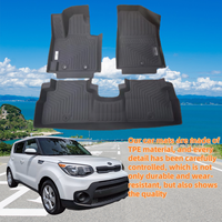 Convient à KIA SOUL 2018 + avec tapis de voiture de protection contre les intempéries