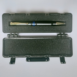 Bullet Style Man Tactical Pen Heavy Brass Cool Matte Black Personalized Ball Pen for <strong>Teacher</strong> Boyfriend 4S Club Business Farther - Product Image 3