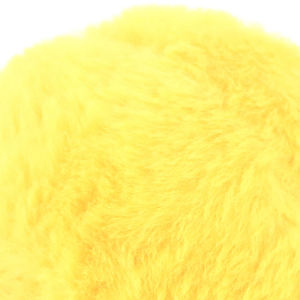 Grand jouet pour animaux de compagnie jaune en forme de lapin et de canard, 24*17cm, avec fourrure et matériau en polyester - Product Image 3