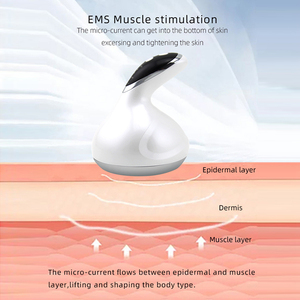 Taşınabilir Anti yaş şekillendirme güzellik cihazı yağ yakma kaldırma cilt sıkılaştırma kilo kaybı vücut zayıflama masaj - Product Image 4