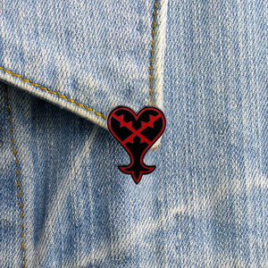 Épinglette symbole Heartless - Broche de collection Kingdom Hearts - Product Image 2