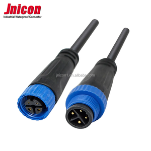 Jnicon M15 10A Male Female Screw Threaded Lock <strong>Connector</strong> 2 3 4 5 Pin IP68 Waterproof <strong>Connector</strong> for LED Light - Product Image 2
