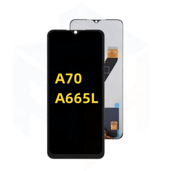 Phone Display Touch Screen Digitizer Panel Assembly Replacement for Itel A70 A665L Lcd Screen With Frame