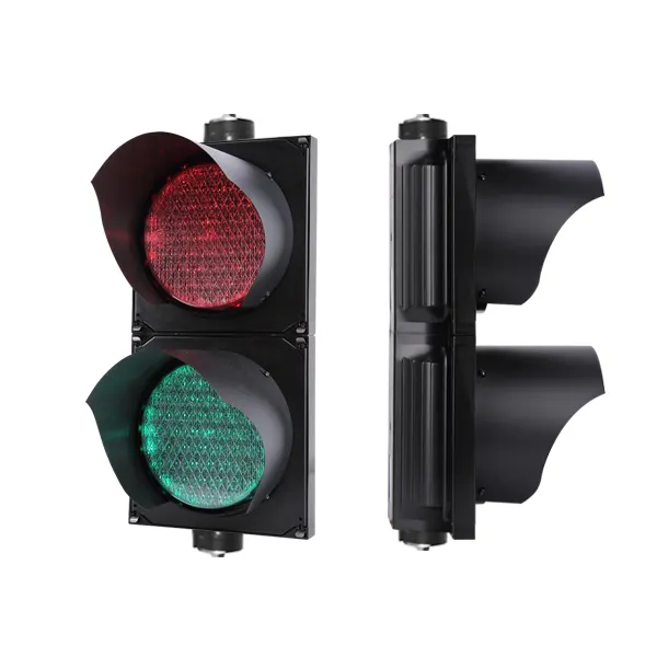 2 aspects rouge/vert pleine boule led feu de circulation en vente haute qualité 8 pouces rouge vert signaux led prix