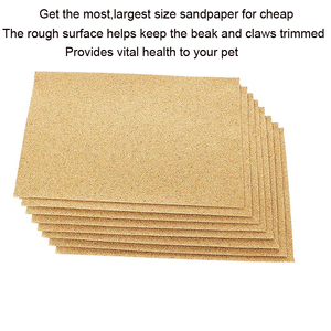 11x17 pollici gabbia per uccelli speciale in sabbia di mare ottimo per uccelli a becco duro fodera in ghiaia biancheria da letto in carta carta di calcio - Product Image 5