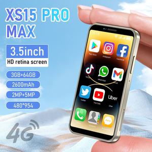 Directo de fábrica Mini XS15 Pro <span class=keywords><strong>Max</strong></span> Teléfono inteligente Android 8,1 con pantalla 3,5 2 + 16G Octa Core CPU Funcionamiento en inglés - Product Image 5