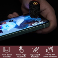 Manchettes de doigt personnalisées avec logo – Ensemble de manchettes de doigt pour jeux mobiles, anti-transpiration et respirantes